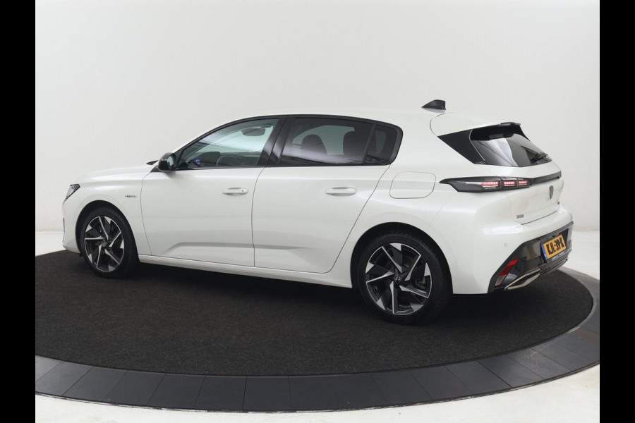 Peugeot 308 1.6 HYbrid 180 Allure Pack Business | Half leder | Adaptive cruise | Carplay | Camera | Navigatie | Side Assist | Full LED | Climate control | Parkeerhulp | PHEV | Plug In