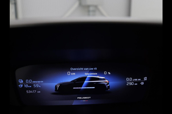 Peugeot 308 1.6 HYbrid 180 Allure Pack Business | Half leder | Adaptive cruise | Carplay | Camera | Navigatie | Side Assist | Full LED | Climate control | Parkeerhulp | PHEV | Plug In