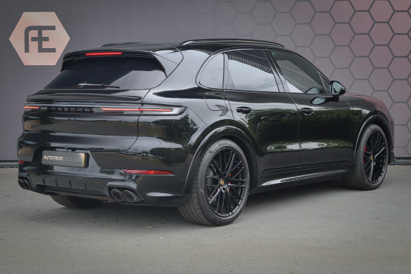 Porsche Cayenne 4.0 Turbo E-Hybrid | TECHART | ADAPTIVE CRUISE | STOELVERKOELING & VERWARMING | TREKHAAK | PASSENGER DISPLAY | HEAD UP | BURMEST STUURWIELVERWARMING | CARBON+LEDEREN DASHBOARD AFWERKING | SUÉDE HEMELBEKLEDING | ETC.