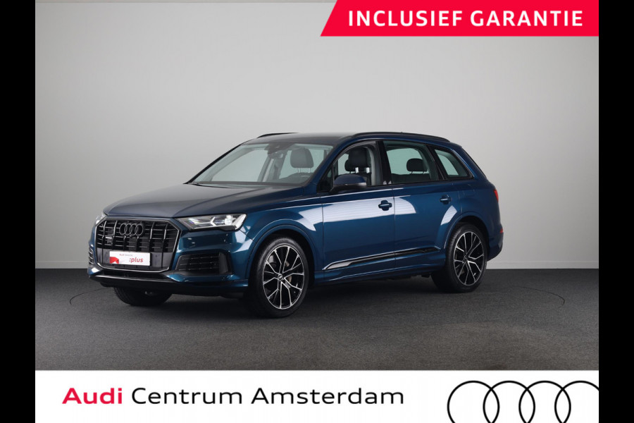 Audi Q7 55 TFSI e quattro Pro Line 367pk | Trekhaak | Parkeerkcamera | Elektrisch verstelbare voorstoelen | 21 inch Lichtmetalen velgen