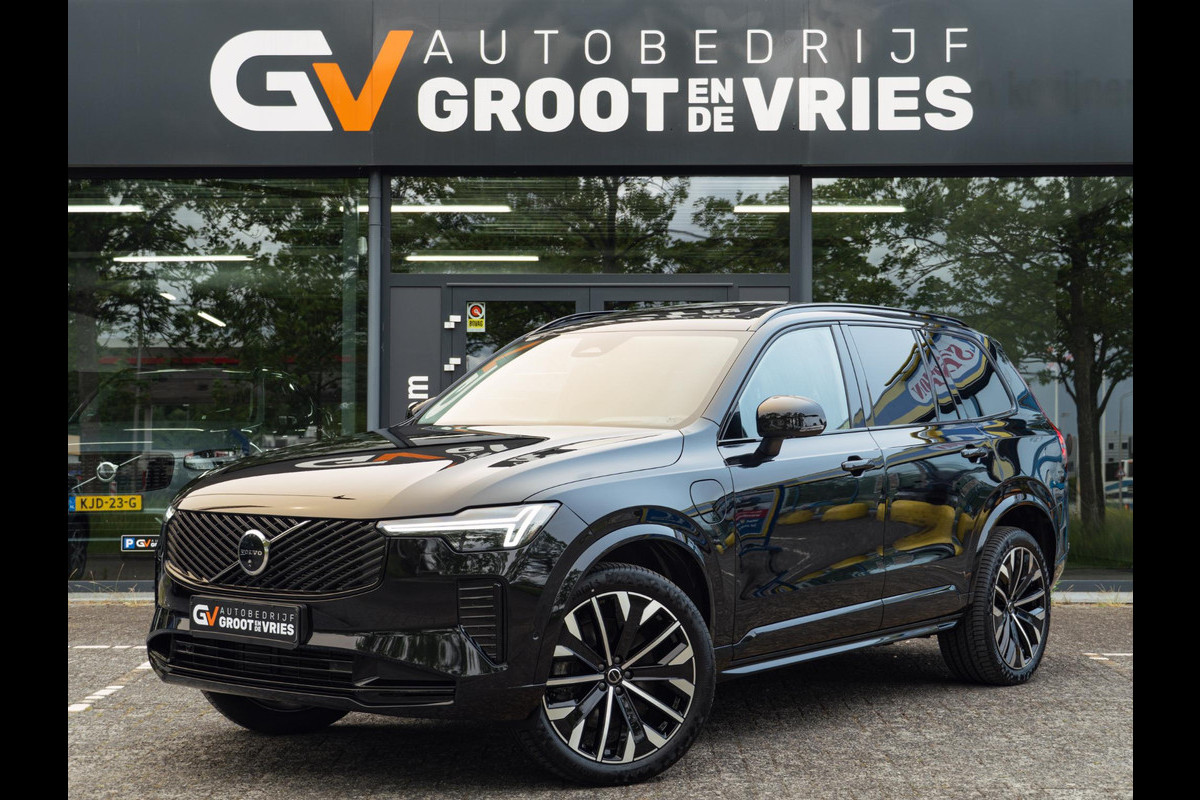Volvo XC90 2.0 T8 Plug-in hybrid AWD Ultra Dark Pano|H&K|HUD|7p|BLIS