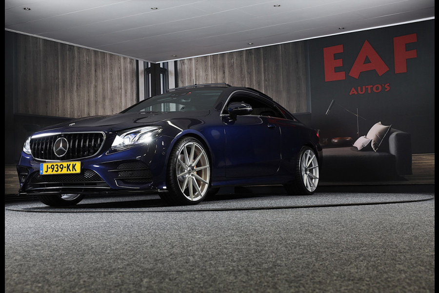 Mercedes-Benz E-Klasse Coupé 200 AMG Line / Aut / Leder / Burmester / Memory / Elek Stoelen / Dig Cockpit / Open Pano / 21 Inch