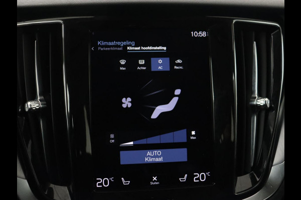 Volvo V60 2.0 B3 Momentum | Trekhaak | Stoelverwarming | Adaptive cruise | Carplay | Stuurverwarming | Full LED | Digital Cockpit | Parkeerhulp | 17'' | Bluetooth | Climate control