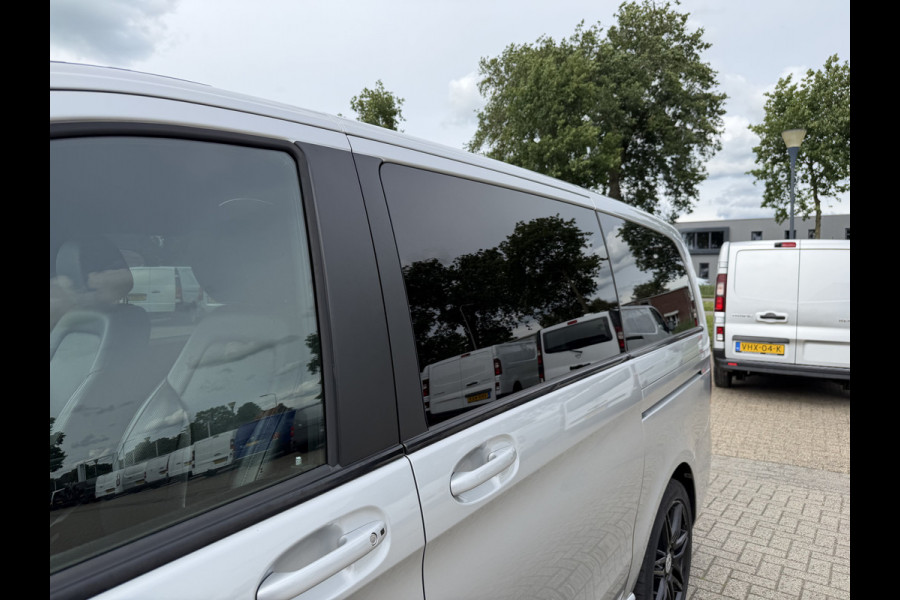 Mercedes-Benz V-Klasse 250d Lang L2H1 DC 5 persoons Edition / vaste prijs rijklaar € 36.950 ex btw / lease vanaf € 603 / leer / burmester / AMG / dubbele schuifdeur electrisch / trekhaak