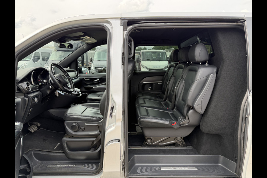 Mercedes-Benz V-Klasse 250d Lang L2H1 DC 5 persoons Edition / vaste prijs rijklaar € 36.950 ex btw / lease vanaf € 603 / leer / burmester / AMG / dubbele schuifdeur electrisch / trekhaak