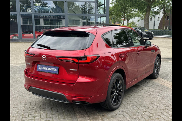 Mazda CX-60 2.5 e-SkyActiv PHEV Homura VAN: 39.900,- VOOR: 37.440,- UW WKVOORDEEL: 2.460,- | Bomvol! | PANO | STOELVERWARMING + VERKOELING | ACHTERBANK VERWARMING | STUURWIEL VERWAMRD | MEM SEATS | ADAP. CRUISE | 12 MND BOVAG GARANTIE |