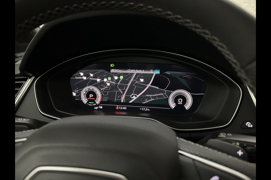 Audi Q5 Sportback 300pk TFSI e S-Line Competition | RS-Leder | Luchtvering | 360 Camera | Panorama | B&O | ACC | SQ5 Diffuser | Sfeerverlichting | Trekhaak | Stoelverwarming V+A | LED-Matrix | Keyless-Entry | Memory | Zonwering | Standkachel | Stuurverwarming | 21 inch | Black-Optic | Carplay |