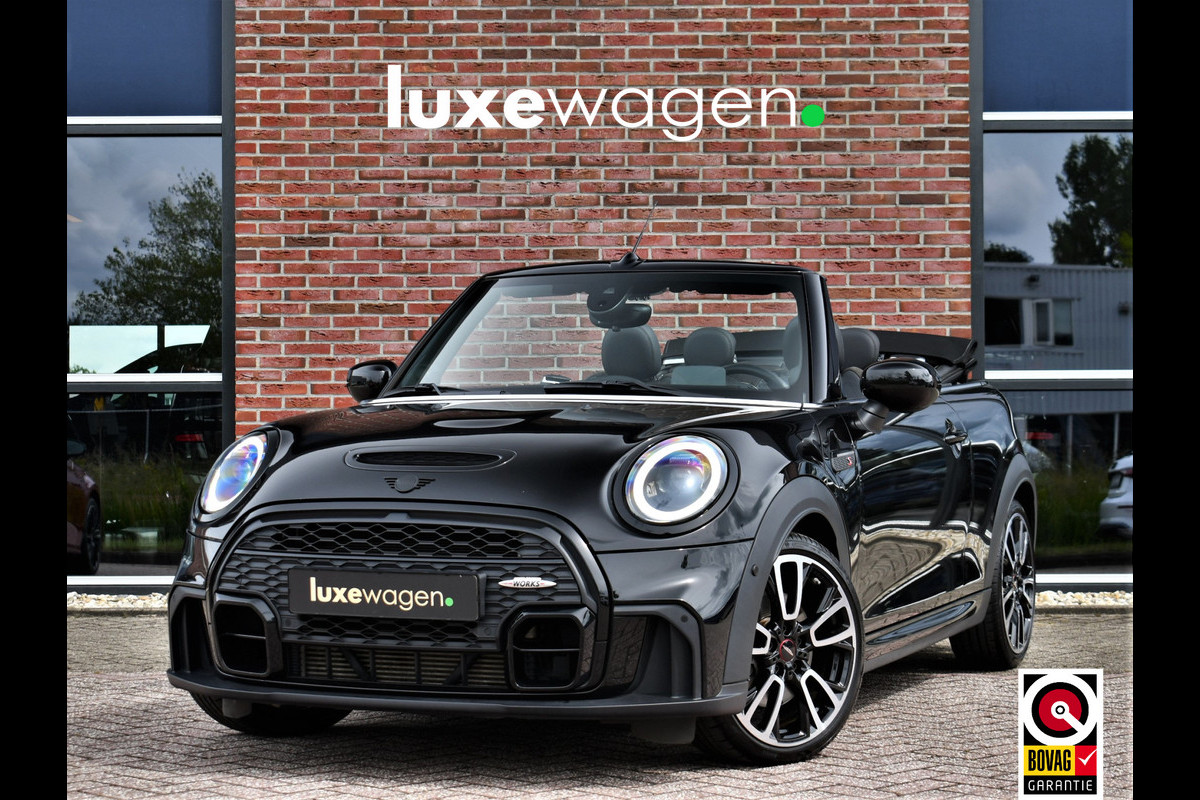 MINI Cabrio 2.0 Cooper S JCW ACC HUD H/K Carplay Camera Black-pack DDC