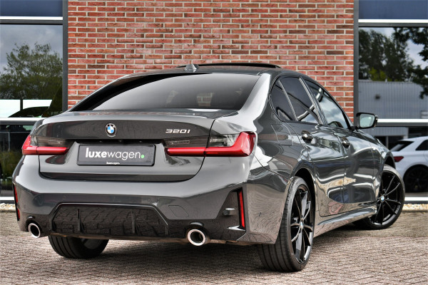 BMW 3-serie 320i M-Sport LCI-2 Pano ACC 360 HUD 19inch El-klep