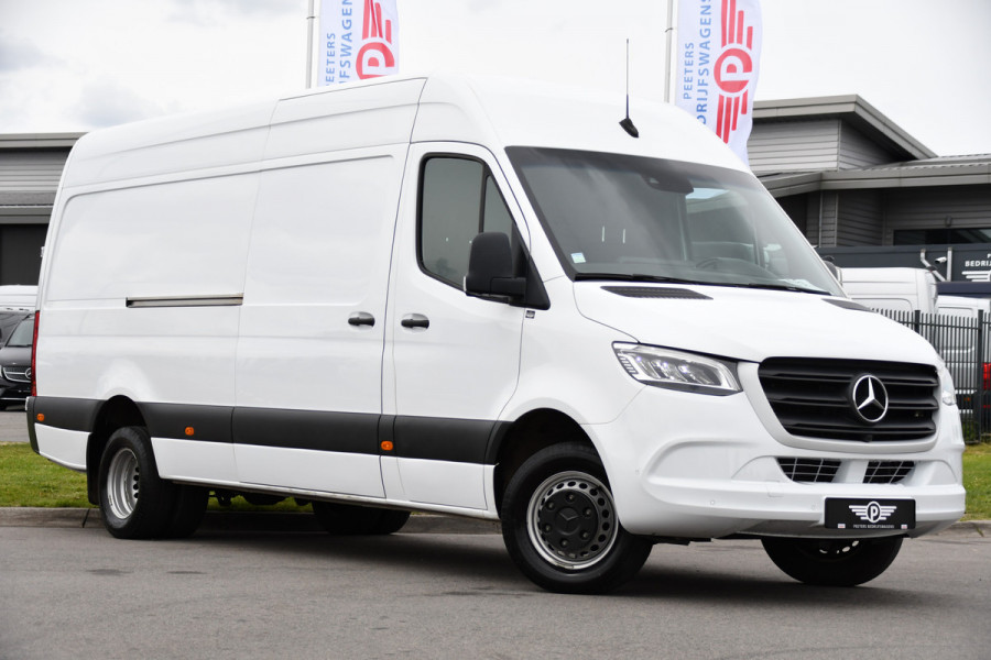 Mercedes-Benz Sprinter 519 V6 3.0 CDI L3H2 PB Edition 360 Camera, Adaptieve Cruise, Carplay, LED, Automaat, 190pk, 3500kg Trekhaak, 10,5'' Mbux, Stoelverwarming, Uniek!