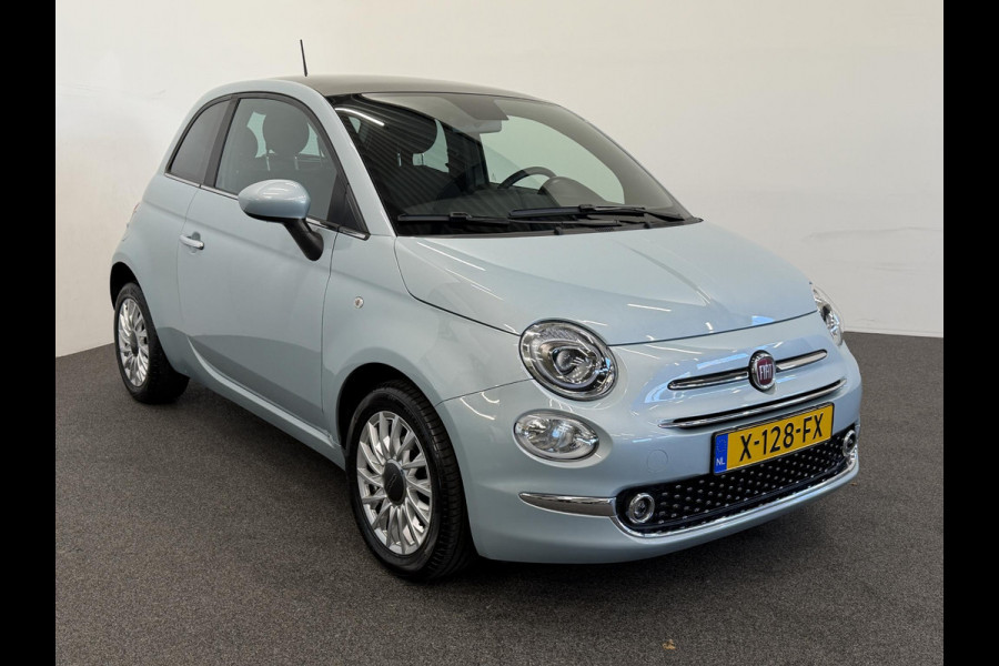 Fiat 500 1.0 Hybrid Dolcevita Panoramadak Navigatie Carplay Airco Cruise Control PDC Achter Lichtmetalen velgen