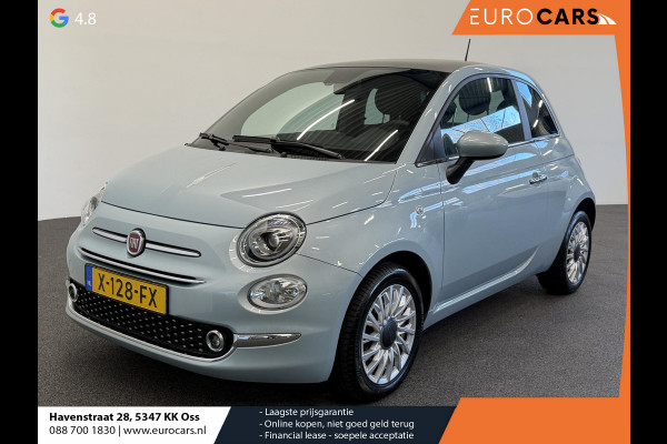 Fiat 500 1.0 Hybrid Dolcevita Panoramadak Navigatie Carplay Airco Cruise Control PDC Achter Lichtmetalen velgen