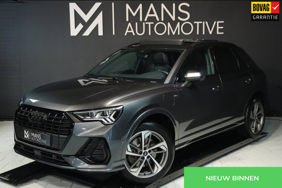 Audi Q3 45 TFSI e S-line / PANODAK / VIRTUAL / CAMERA / STUUR+STOELVERW / TREKHAAK