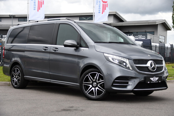 Mercedes-Benz V-Klasse 300d L2 DC AMG Edition Adaptieve Cruise, 360 Camera, Carplay, Stoelverwarming/verkoeling, 240pk, LED, Leder, Automaat, Uniek!