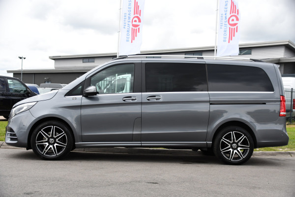 Mercedes-Benz V-Klasse 300d L2 DC AMG Edition Adaptieve Cruise, 360 Camera, Carplay, Stoelverwarming/verkoeling, 240pk, LED, Leder, Automaat, Uniek!