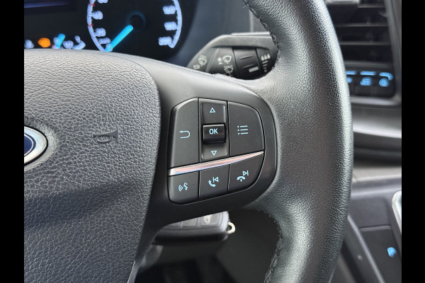 Ford Transit 350 2.0TDCI 170PK Automaat L2H2 3-Persoons Trekhaak Euro 6 Navi Camera Cruise Control DAB Bluetooth Pdc Sidebars Betonplex Vloer Wandbetimmering 3.500KG Trekgewicht 1e Eigenaar Origineel Nederlandse Auto