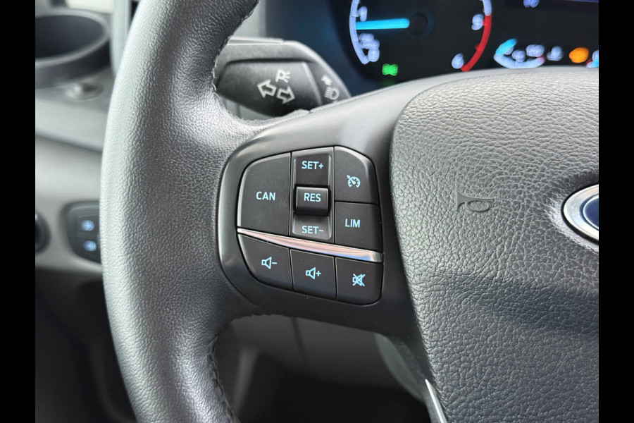 Ford Transit 350 2.0TDCI 170PK Automaat L2H2 3-Persoons Trekhaak Euro 6 Navi Camera Cruise Control DAB Bluetooth Pdc Sidebars Betonplex Vloer Wandbetimmering 3.500KG Trekgewicht 1e Eigenaar Origineel Nederlandse Auto