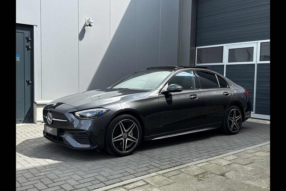 Mercedes-Benz C-Klasse 300 e AMG Line Pano | Memory | Headup | 360 | 12 maanden garantie