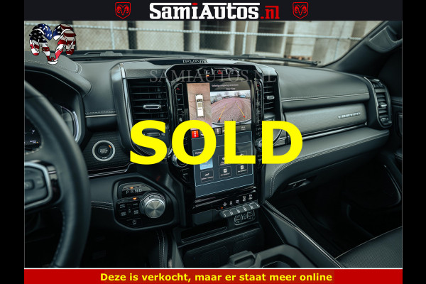 Dodge Ram 1500 Limited Night | 5.7 V8 Hemi Full Option | LPG | Comfortabele Dubbele Cabine met Royale 5 Zitplaatsen | De Meest Luxe en Volle Pick-Up in zijn Klasse | BPM vrij | Nu Leverbaar uit Voorraad | Voorraad Nr v45lp