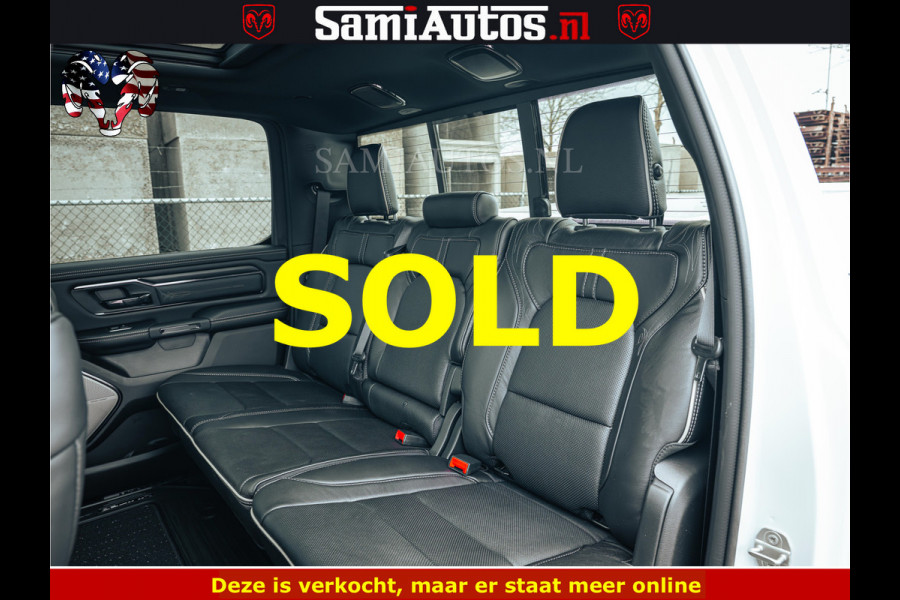 Dodge Ram 1500 Limited Night | 5.7 V8 Hemi Full Option | LPG | Comfortabele Dubbele Cabine met Royale 5 Zitplaatsen | De Meest Luxe en Volle Pick-Up in zijn Klasse | BPM vrij | Nu Leverbaar uit Voorraad | Voorraad Nr v45lp