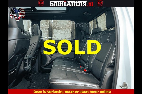 Dodge Ram 1500 Limited Night | 5.7 V8 Hemi Full Option | LPG | Comfortabele Dubbele Cabine met Royale 5 Zitplaatsen | De Meest Luxe en Volle Pick-Up in zijn Klasse | BPM vrij | Nu Leverbaar uit Voorraad | Voorraad Nr v45lp