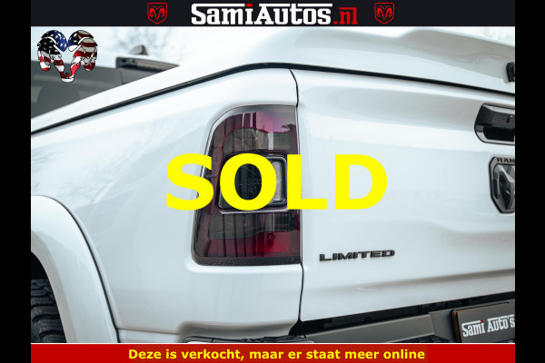 Dodge Ram 1500 Limited Night | 5.7 V8 Hemi Full Option | LPG | Comfortabele Dubbele Cabine met Royale 5 Zitplaatsen | De Meest Luxe en Volle Pick-Up in zijn Klasse | BPM vrij | Nu Leverbaar uit Voorraad | Voorraad Nr v45lp
