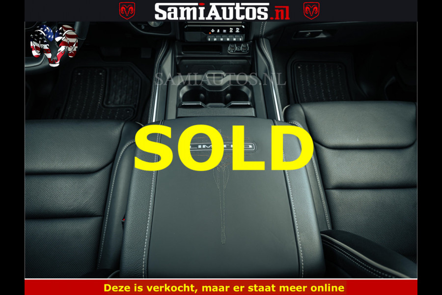 Dodge Ram 1500 Limited Night | 5.7 V8 Hemi Full Option | LPG | Comfortabele Dubbele Cabine met Royale 5 Zitplaatsen | De Meest Luxe en Volle Pick-Up in zijn Klasse | BPM vrij | Nu Leverbaar uit Voorraad | Voorraad Nr v45lp