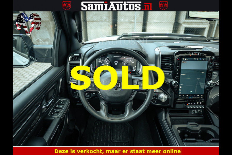 Dodge Ram 1500 Limited Night | 5.7 V8 Hemi Full Option | LPG | Comfortabele Dubbele Cabine met Royale 5 Zitplaatsen | De Meest Luxe en Volle Pick-Up in zijn Klasse | BPM vrij | Nu Leverbaar uit Voorraad | Voorraad Nr v45lp