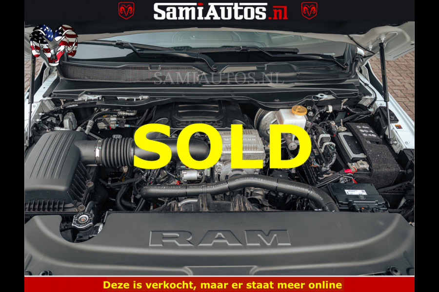 Dodge Ram 1500 Limited Night | 5.7 V8 Hemi Full Option | LPG | Comfortabele Dubbele Cabine met Royale 5 Zitplaatsen | De Meest Luxe en Volle Pick-Up in zijn Klasse | BPM vrij | Nu Leverbaar uit Voorraad | Voorraad Nr v45lp