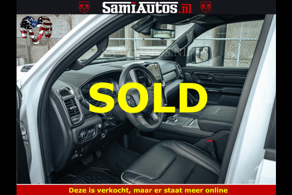Dodge Ram 1500 Limited Night | 5.7 V8 Hemi Full Option | LPG | Comfortabele Dubbele Cabine met Royale 5 Zitplaatsen | De Meest Luxe en Volle Pick-Up in zijn Klasse | BPM vrij | Nu Leverbaar uit Voorraad | Voorraad Nr v45lp