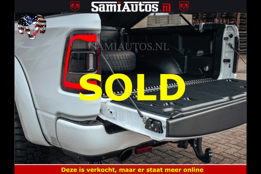 Dodge Ram 1500 Limited Night | 5.7 V8 Hemi Full Option | LPG | Comfortabele Dubbele Cabine met Royale 5 Zitplaatsen | De Meest Luxe en Volle Pick-Up in zijn Klasse | BPM vrij | Nu Leverbaar uit Voorraad | Voorraad Nr v45lp