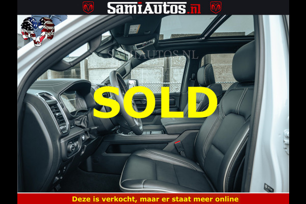 Dodge Ram 1500 Limited Night | 5.7 V8 Hemi Full Option | LPG | Comfortabele Dubbele Cabine met Royale 5 Zitplaatsen | De Meest Luxe en Volle Pick-Up in zijn Klasse | BPM vrij | Nu Leverbaar uit Voorraad | Voorraad Nr v45lp