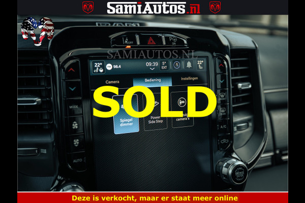 Dodge Ram 1500 Limited Night | 5.7 V8 Hemi Full Option | LPG | Comfortabele Dubbele Cabine met Royale 5 Zitplaatsen | De Meest Luxe en Volle Pick-Up in zijn Klasse | BPM vrij | Nu Leverbaar uit Voorraad | Voorraad Nr v45lp