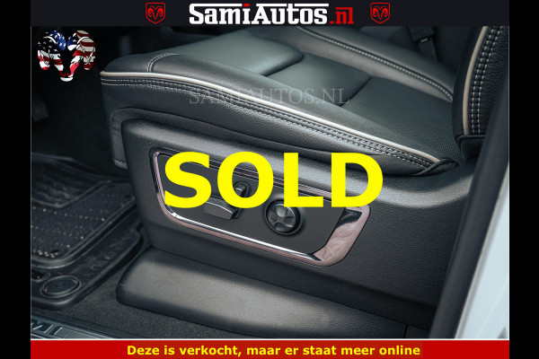 Dodge Ram 1500 Limited Night | 5.7 V8 Hemi Full Option | LPG | Comfortabele Dubbele Cabine met Royale 5 Zitplaatsen | De Meest Luxe en Volle Pick-Up in zijn Klasse | BPM vrij | Nu Leverbaar uit Voorraad | Voorraad Nr v45lp