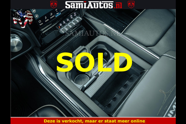 Dodge Ram 1500 Limited Night | 5.7 V8 Hemi Full Option | LPG | Comfortabele Dubbele Cabine met Royale 5 Zitplaatsen | De Meest Luxe en Volle Pick-Up in zijn Klasse | BPM vrij | Nu Leverbaar uit Voorraad | Voorraad Nr v45lp