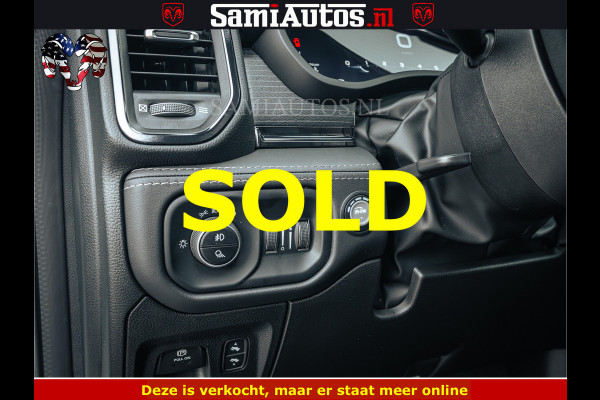Dodge Ram 1500 Limited Night | 5.7 V8 Hemi Full Option | LPG | Comfortabele Dubbele Cabine met Royale 5 Zitplaatsen | De Meest Luxe en Volle Pick-Up in zijn Klasse | BPM vrij | Nu Leverbaar uit Voorraad | Voorraad Nr v45lp