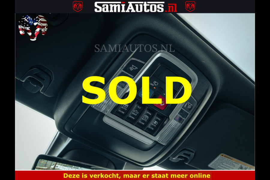 Dodge Ram 1500 Limited Night | 5.7 V8 Hemi Full Option | LPG | Comfortabele Dubbele Cabine met Royale 5 Zitplaatsen | De Meest Luxe en Volle Pick-Up in zijn Klasse | BPM vrij | Nu Leverbaar uit Voorraad | Voorraad Nr v45lp
