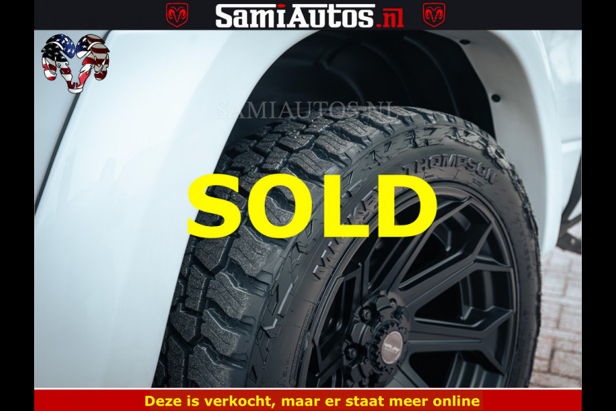 Dodge Ram 1500 Limited Night | 5.7 V8 Hemi Full Option | LPG | Comfortabele Dubbele Cabine met Royale 5 Zitplaatsen | De Meest Luxe en Volle Pick-Up in zijn Klasse | BPM vrij | Nu Leverbaar uit Voorraad | Voorraad Nr v45lp