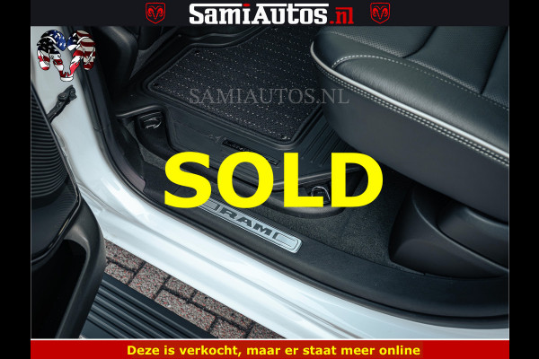 Dodge Ram 1500 Limited Night | 5.7 V8 Hemi Full Option | LPG | Comfortabele Dubbele Cabine met Royale 5 Zitplaatsen | De Meest Luxe en Volle Pick-Up in zijn Klasse | BPM vrij | Nu Leverbaar uit Voorraad | Voorraad Nr v45lp
