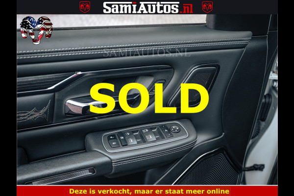 Dodge Ram 1500 Limited Night | 5.7 V8 Hemi Full Option | LPG | Comfortabele Dubbele Cabine met Royale 5 Zitplaatsen | De Meest Luxe en Volle Pick-Up in zijn Klasse | BPM vrij | Nu Leverbaar uit Voorraad | Voorraad Nr v45lp