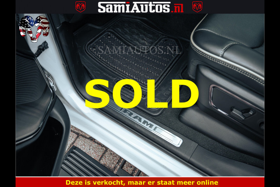 Dodge Ram 1500 Limited Night | 5.7 V8 Hemi Full Option | LPG | Comfortabele Dubbele Cabine met Royale 5 Zitplaatsen | De Meest Luxe en Volle Pick-Up in zijn Klasse | BPM vrij | Nu Leverbaar uit Voorraad | Voorraad Nr v45lp