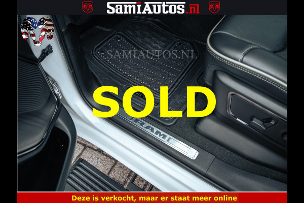 Dodge Ram 1500 Limited Night | 5.7 V8 Hemi Full Option | LPG | Comfortabele Dubbele Cabine met Royale 5 Zitplaatsen | De Meest Luxe en Volle Pick-Up in zijn Klasse | BPM vrij | Nu Leverbaar uit Voorraad | Voorraad Nr v45lp