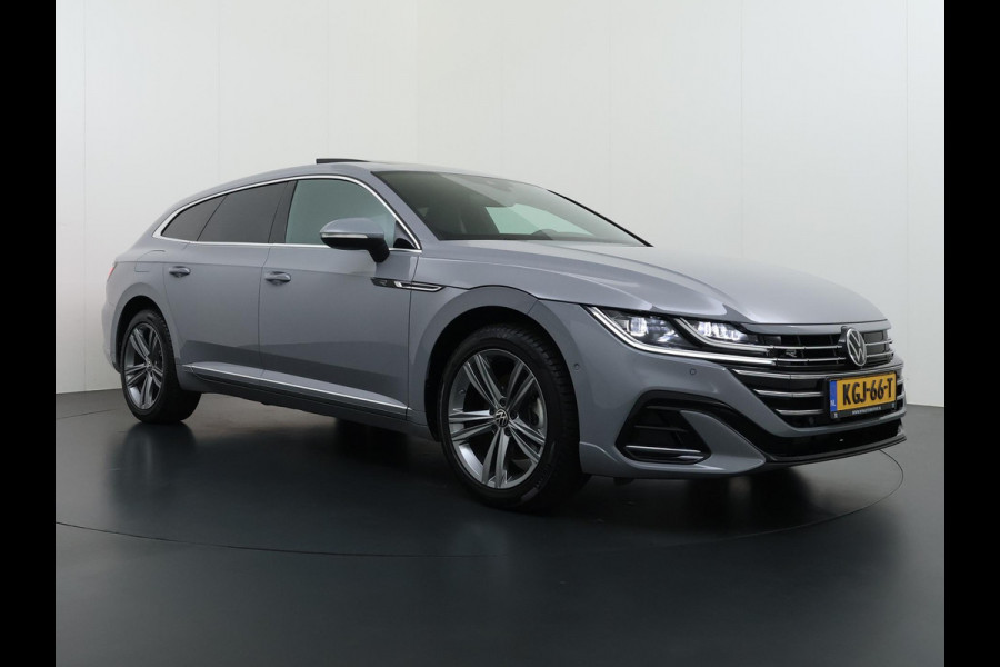 Volkswagen Arteon Shooting Brake 1.4 TSI eHybrid R-Line BINNEN + BUITEN PANO| NAPPALEDER SPORTSTOELEN| ELEK. STOEL MET MEMORY| ELEK. ACHTERKLEP| ACHTERBANK VERWARMD| CAMERA| STOELVERWARMING| CARPLAY| DODE HOEK SENSOR