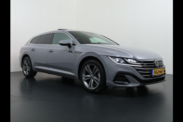 Volkswagen Arteon Shooting Brake 1.4 TSI eHybrid R-Line BINNEN + BUITEN PANO| NAPPALEDER SPORTSTOELEN| ELEK. STOEL MET MEMORY| ELEK. ACHTERKLEP| ACHTERBANK VERWARMD| CAMERA| STOELVERWARMING| CARPLAY| DODE HOEK SENSOR