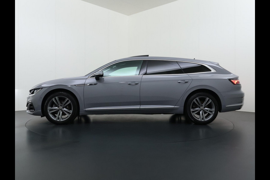 Volkswagen Arteon Shooting Brake 1.4 TSI eHybrid R-Line BINNEN + BUITEN PANO| NAPPALEDER SPORTSTOELEN| ELEK. STOEL MET MEMORY| ELEK. ACHTERKLEP| ACHTERBANK VERWARMD| CAMERA| STOELVERWARMING| CARPLAY| DODE HOEK SENSOR