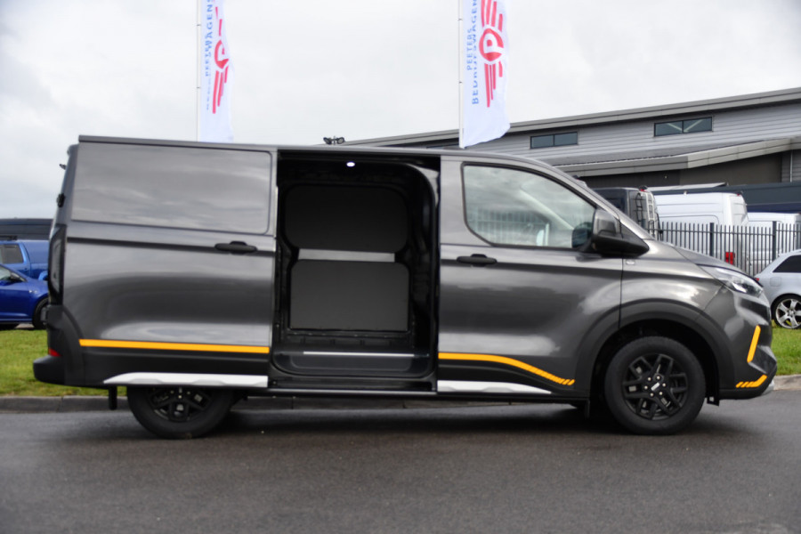 Ford Transit Custom 320 2.0 TDCI L1H1 Trail AWD 4x4 Camera, Cruise, Carplay, B&O, 170pk, LED, Stuurverwarming, Leder, Stoelverwarming, Automaat, Sensoren, Uniek!
