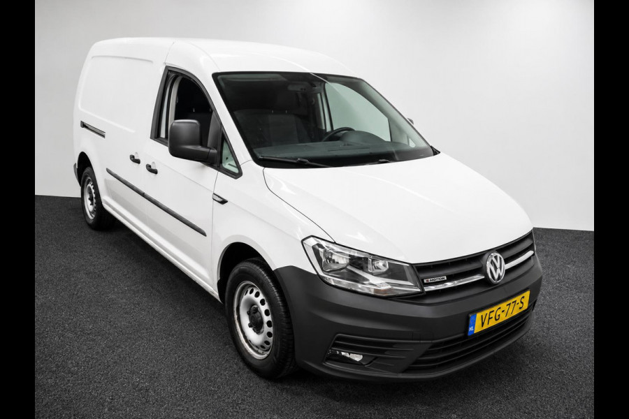 Volkswagen Caddy 1.4 TGI L2H1 EcoFuel Maxi Comfortline Airco Cruise PDC Verwarmbare voorruit Comfortstoelen Alarm Bluetooth Schuifdeur