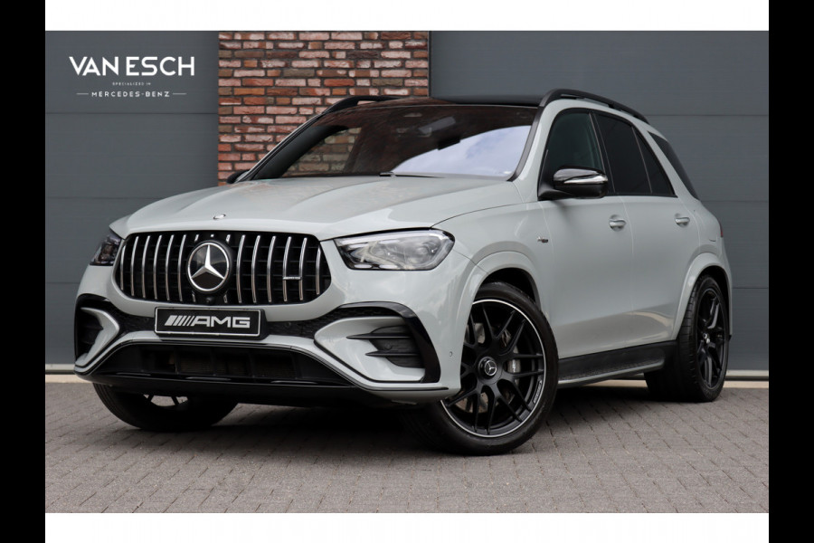 Mercedes-Benz GLE AMG 53 Hybrid 4MATIC+ Premium | Luchtvering | Distronic | Comfortpakket Achter+ | Trekhaak | Burmester | Vlakkenverwarming | Keyless Go | Augmented Reality | Surround Camera | Nappa Leder |