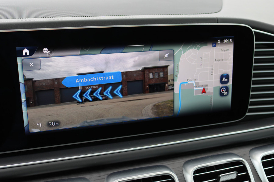 Mercedes-Benz GLE AMG 53 Hybrid 4MATIC+ Premium | Luchtvering | Distronic | Comfortpakket Achter+ | Trekhaak | Burmester | Vlakkenverwarming | Keyless Go | Augmented Reality | Surround Camera | Nappa Leder |