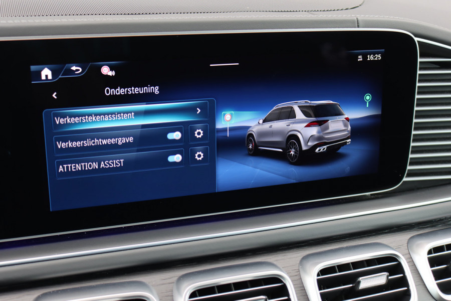 Mercedes-Benz GLE AMG 53 Hybrid 4MATIC+ Premium | Luchtvering | Distronic | Comfortpakket Achter+ | Trekhaak | Burmester | Vlakkenverwarming | Keyless Go | Augmented Reality | Surround Camera | Nappa Leder |